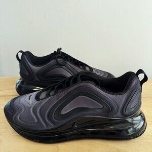 NIKE AIR MAX 720 Women's Size 11 Black Anthracite Sneakers AR9293-003 EUC